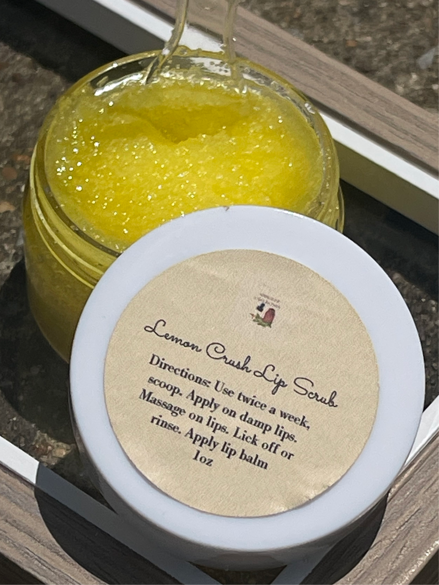 Lemon Crush Lip Scrub
