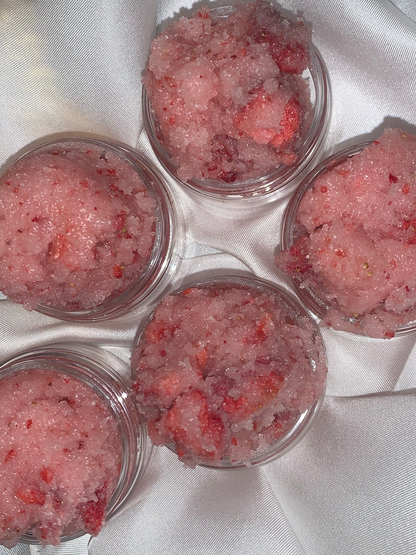 Strawberry Bliss Edible Lip Scrub